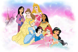 Disney Princesses Gathering Wallpaper