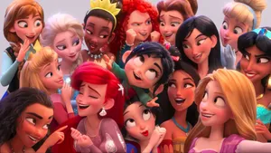 Disney Princesses Gathering Wallpaper Wallpaper