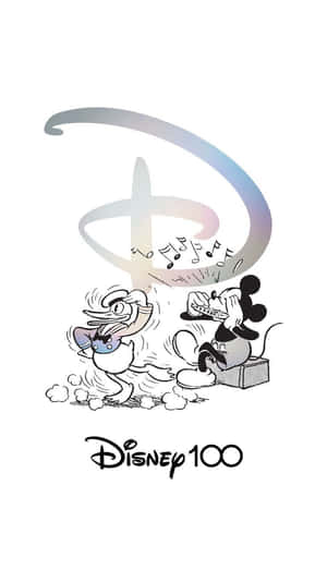 Disney100 Celebration Artwork Wallpaper