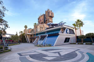 Disneyland Avengers Campus Entrance Wallpaper