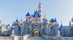 Disneyland Castle California Daytime Wallpaper
