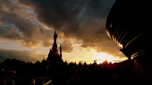 Disneyland Paris Silhouette Wallpaper