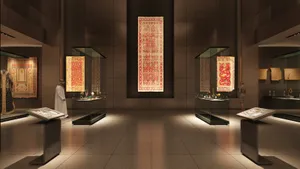Displays Inside The Museum Of Islamic Art Wallpaper