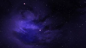 Disseminated Stars In The Galaxy Background Wallpaper