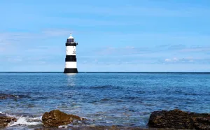 Distant Black And White Wallpaper