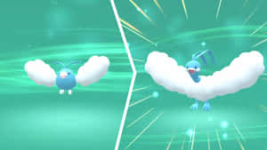 Distinction Between Swablu And Altaria Wallpaper