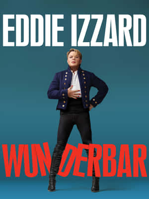 Distinctive Close-up Portrait Of Eddie Izzard Wallpaper