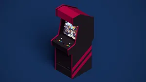 Dive Into The Retro Gaming Universe Of Arcade Aesthetic Wallpaper