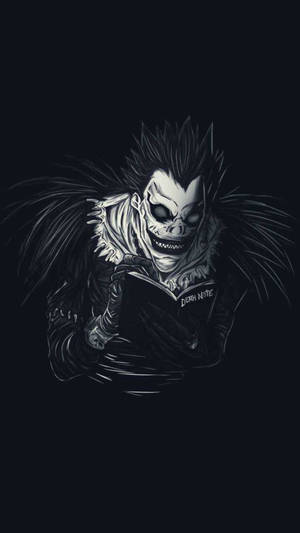 Dive Into The Supernatural World Of Death Note With Beautiful Aesthetics. Wallpaper