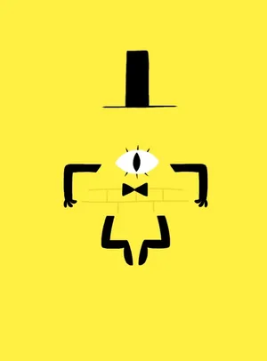 Dive Into The Unknown With Bill Cipher Wallpaper