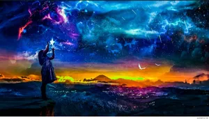 Dive Into Your Dreams And Explore The Wonders Of Art Wallpaper