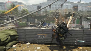 Division2_ Capitol_ Conflict_ Scene Wallpaper