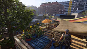 Division2_ Urban_ Oasis Wallpaper