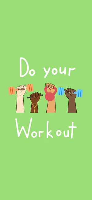 Do Your Workout Exercise Wallpaper