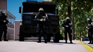 Doc Healing An Injured Teammate In Rainbow Six Siege Wallpaper