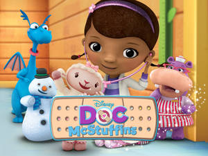 Doc Mcstuffins And Friends Designed Toys Wallpaper