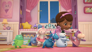 Doc Mcstuffins Keep Movin' Wallpaper