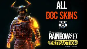 Doc Utilizing His Stim Pistol In Rainbow Six Siege Wallpaper