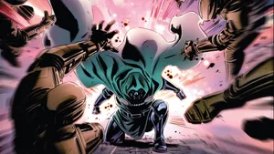 Doctor Doom Vs Army Wallpaper