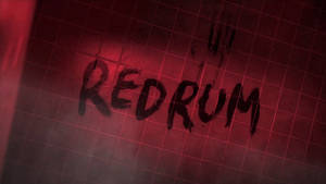 Doctor Sleep Redrum Logo Wallpaper