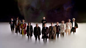 Doctor Who All Doctors Together Wallpaper