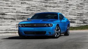 Dodge Challenger Blue Wallpaper