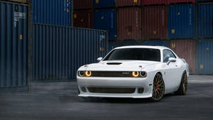 Dodge Challenger Custom White Knuckle Wallpaper