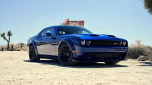 Dodge Challenger Srt Hellcat - Adv Wallpaper