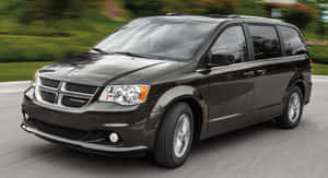 Dodge Grand Caravan On The Road Wallpaper