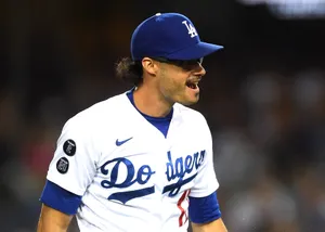 Dodgers Pitcher Joe Kelly Emotion Wallpaper