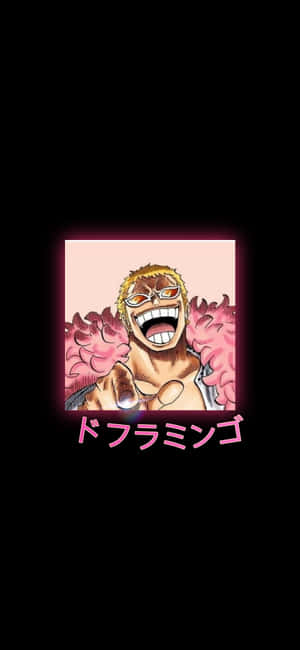 Doflamingo Anime Character Laughing Wallpaper