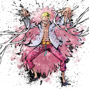 Doflamingo One Piece Anime Artwork Wallpaper