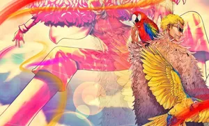 Doflamingo One Piece Artwork Wallpaper