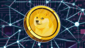 Dogecoin Digital Artwork Wallpaper