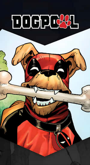 Dogpool Comic Character Wallpaper