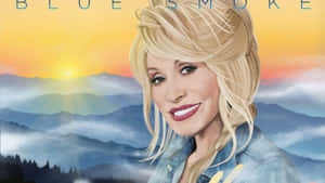 Dolly Parton Blue Smoke Artwork Wallpaper