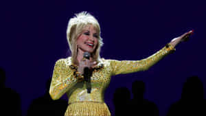 Dolly Parton Performing Live Wallpaper