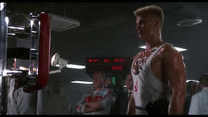 Dolph Lundgren In Action Wallpaper