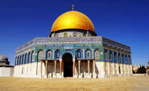 Domeofthe Rock Jerusalem Sunshine Wallpaper