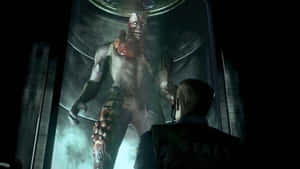 Dominant Tyrant From Resident Evil Unleashed Wallpaper