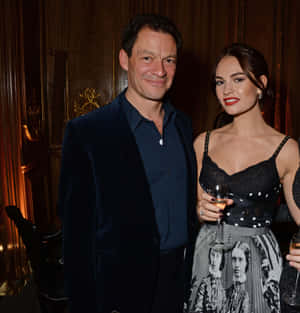 Dominic West Stylishly Suave Wallpaper