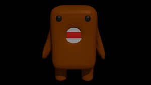 Domo Kun Characteron Black Background Wallpaper