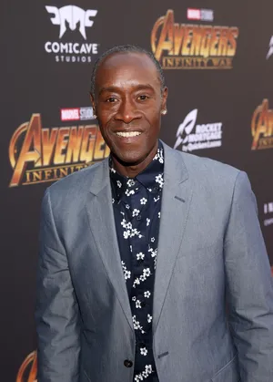 Don Cheadle In Marvel Screening Wallpaper