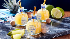 Don Julio Tequila Lemon Lime Mixture Wallpaper