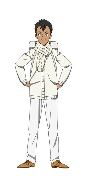 Don Leaping Into Action - The Promised Neverland Wallpaper