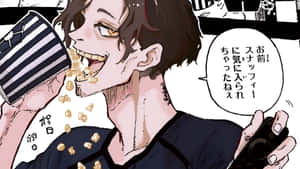 Don Lorenzo Enjoying Snack Wallpaper