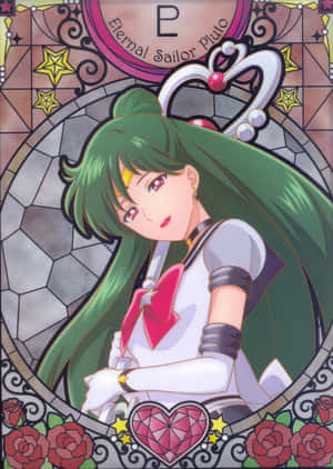 Don't Cross The Paths Of Sailor Pluto! Wallpaper