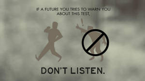 Don't Listen Future Man Portal Wallpaper