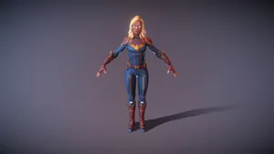 Don't Miss Your Chance To See Brie Larson In Action As Marvel's Iconic Heroine, Captain Marvel, In 3d! Wallpaper