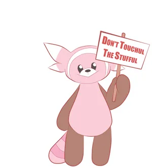 Don't Touchul The Stufful Wallpaper